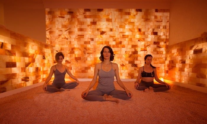 Pink Salt Wall